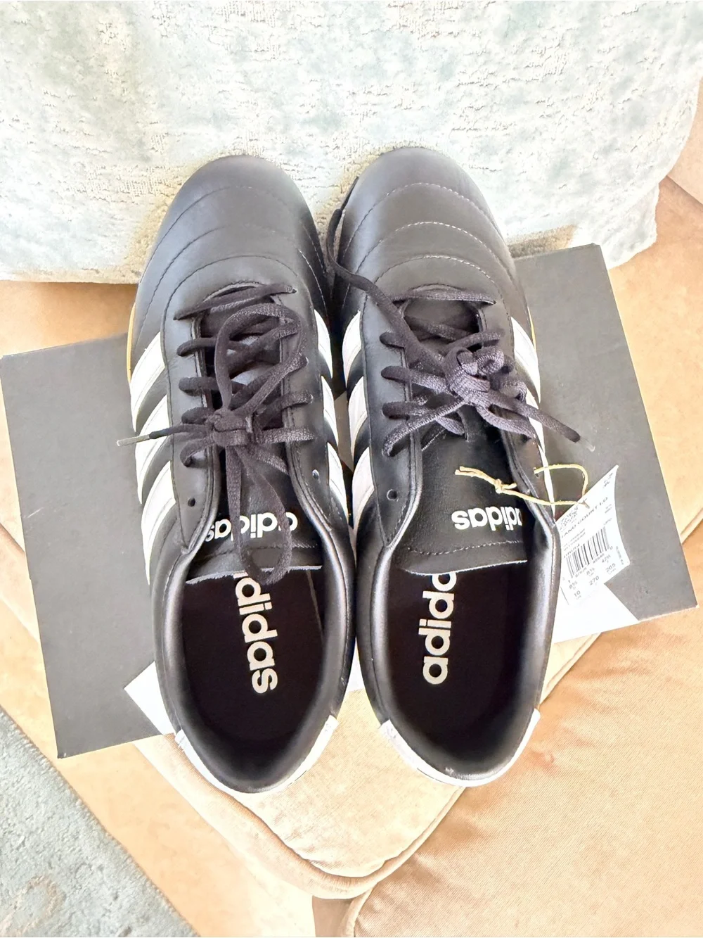 NIB | adidas Women's Grand Court Low Sneakers | Black/White/Gum - Picture 15 of 16